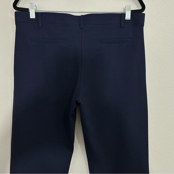 BetaBrand Straight-Leg Classic Dress Pant Yoga Pants Navy Blue Size XL Petite - Picture 13 of 15
